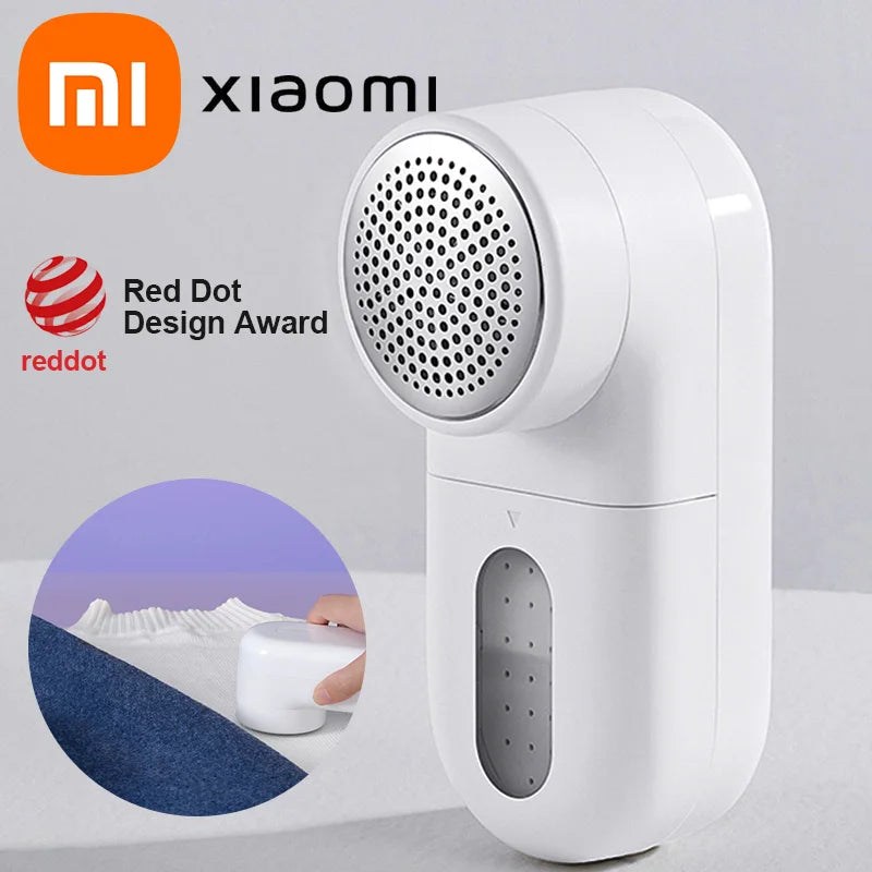 Portable XIAOMI MIJIA Rechargeable Fabric Lint Remover – Clothes & Sweater Fluff Shaver Pellets Cleaner