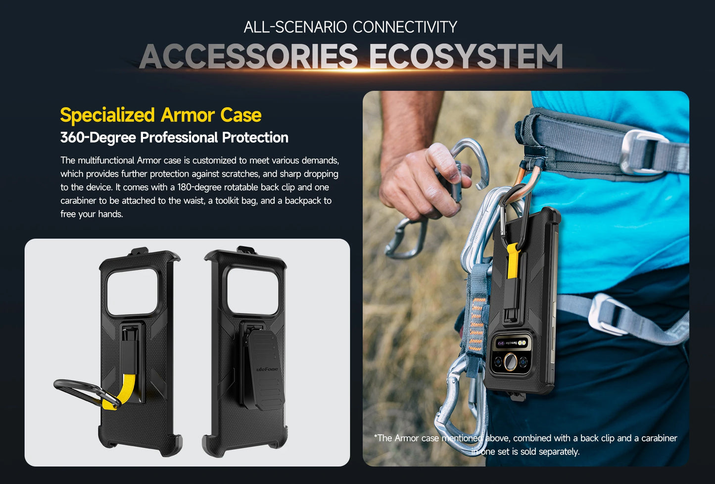 Ulefone Armor 25T Pro 5G Rugged Smartphone – Thermal Imaging, Night Vision, Android 14, 64MP Camera, NFC, Waterproof, 33W Charging