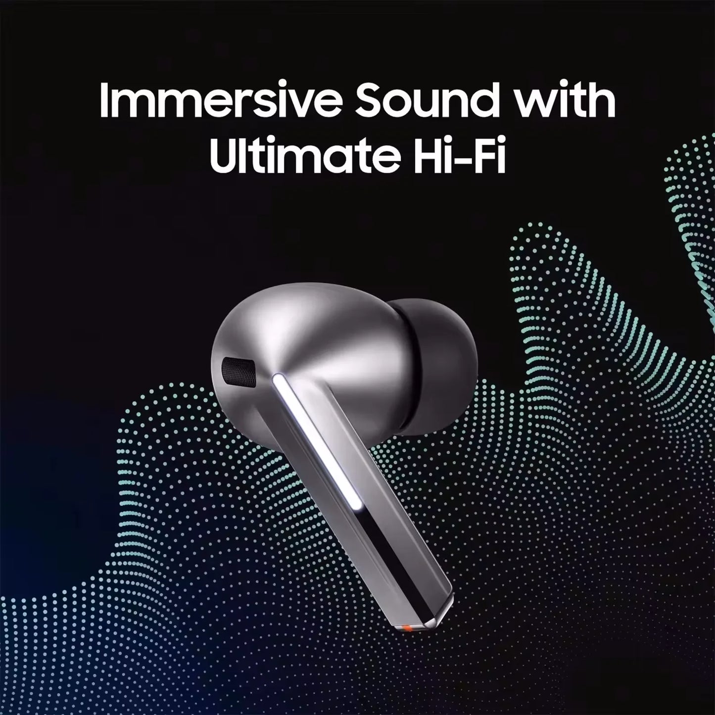 Galaxy Buds3 Pro Wireless Bluetooth Earbuds with Charging Case & Memory Foam Tips – Immersive Sound Headset