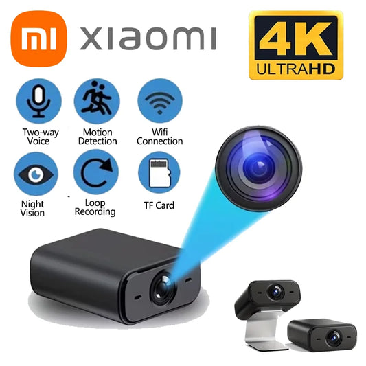 Xiaomi V720 Wireless HD Home Security Camera – WiFi, Mobile Remote, Indoor Plug-In, Multi-Scenario Use