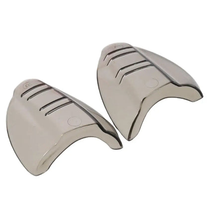 TPU Safety Eye Glasses Side Shields - Clear Flexible Protection Cover for All Size Eyeglasses & Goggles