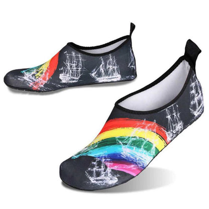 Women’s & Men’s Diving Shoes – Aqua Water Sport Socks, Barefoot Sneakers for Swimming, Surfing, Snorkeling, Fitness & Dance