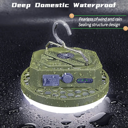 MOSLIGHTING 9900mAh Rechargeable Camping Lantern — Powerful LED Flashlight with Magnet, Portable Tent & Work Light