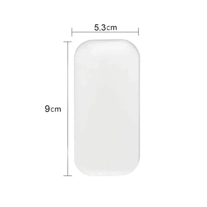 Eyelash Extension Forehead Sticker Pad – Silicone Pink Transparent Lash Tray & Pallet Holder for Makeup