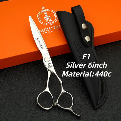 Left-Handed Professional Hairdressing Scissors – 6-Inch Hair Cutting Shears for Barbers & Hairdressers