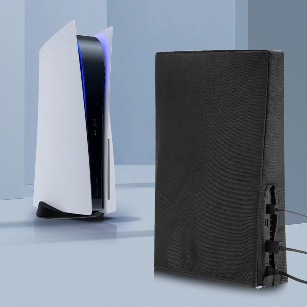 Dust Cover Case for PS5/PS5 Slim Console – Anti-Scratch, Dustproof, Waterproof Protective Shell, Washable Game Accessories