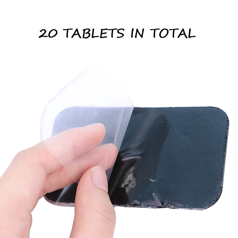 TENS EMS Electrode Pads: Gel Patch for Electrode Stickers - Physiotherapy Massager for Nerve & Muscle Stimulation