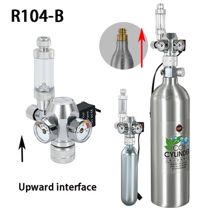 2024 DIY Aquarium CO2 Regulator – Electromagnetic Valve, Bubble Counter & Pressure Reducing System for Fish Tank