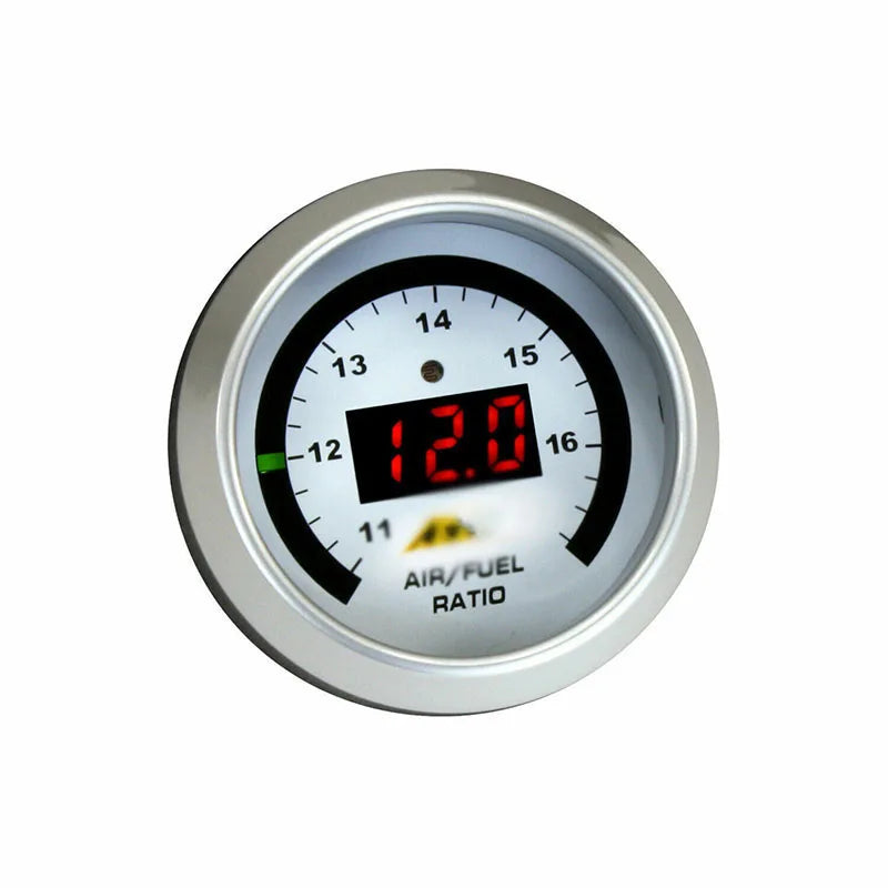 AEM X-Series Wideband O2 Air Fuel Ratio Gauge Kit – LSU 4.9 Oxygen Sensor + 15*4.3cm Decal, Model 30-0300 30-4110