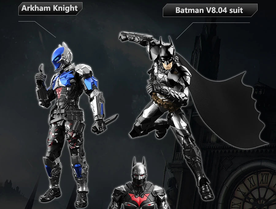 F5 Batman Arkham Knight Action Figures – 7 Styles, 10cm Blind Box Model Collectibles for Boys