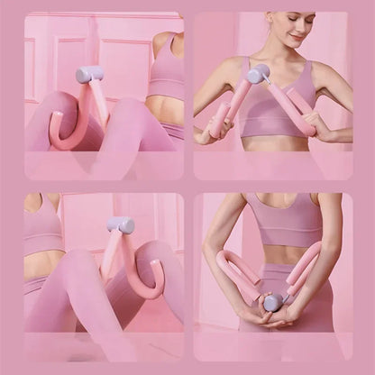 Pelvic Floor Exerciser Leg Trainer for Women - Muscle Arm Chest Waist Trainer Home Gym Fitness Equipment - Academia Equipamento