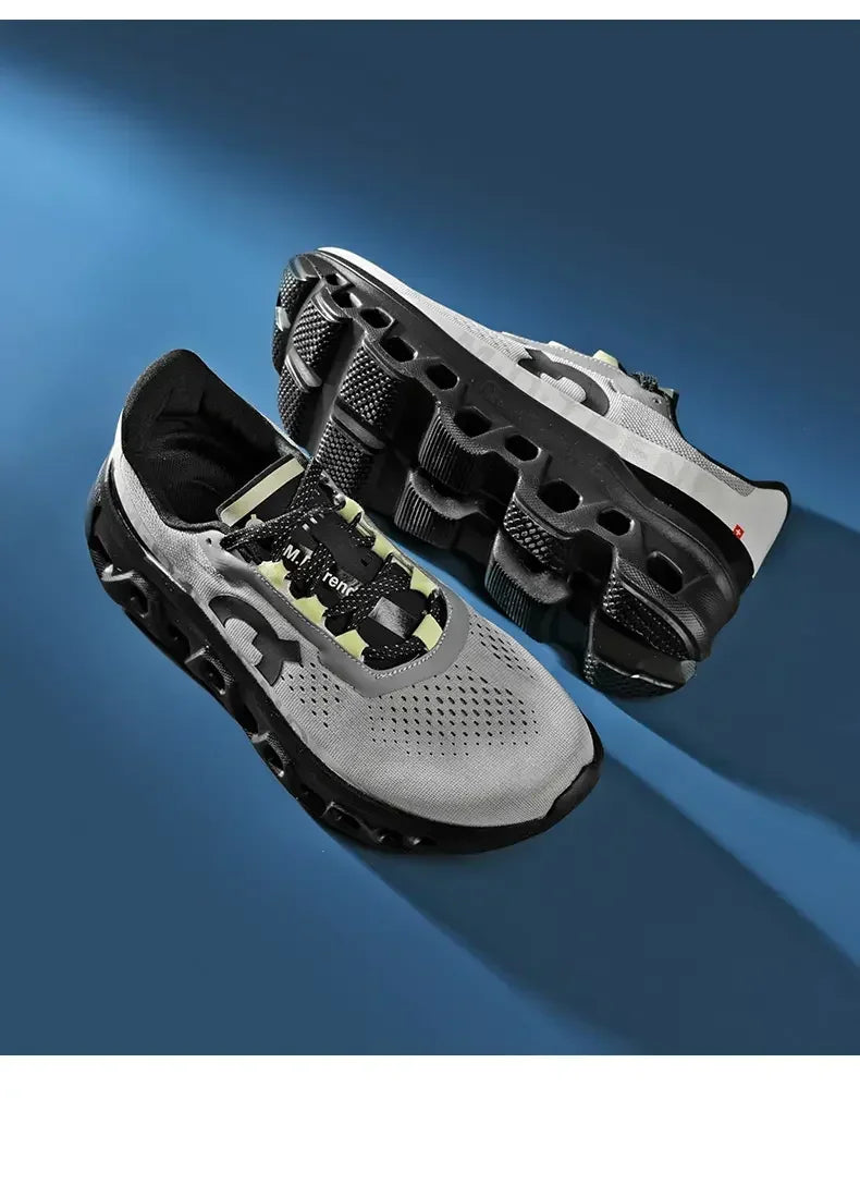 Men's Sports Shoes – Luxury Casual Mesh Running Sneakers, Lightweight Platform Basketball & Walking Shoes for Summer