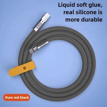 120W 7A Super Fast PD USB-C to USB-C Cable — Liquid Silicone Charger for Xiaomi, Huawei (1M/1.5M/2M)