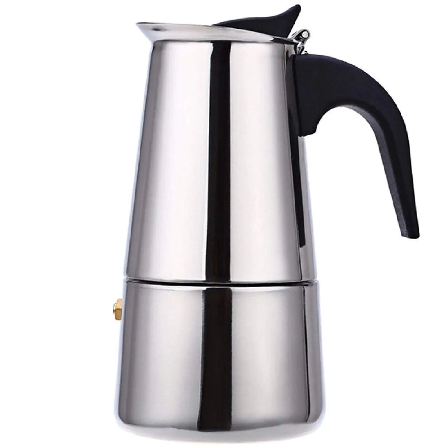 2/4/6/9 Cup Stainless Steel Moka Coffee Maker — Stovetop Espresso, Mocha & Latte Pot for Kitchen WF1111