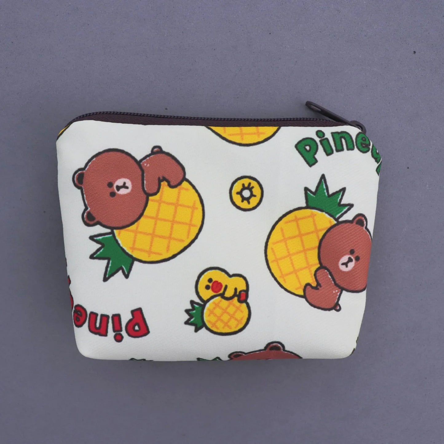 Snoopy Print Mini Coin Purse – Cute Wallet & Card Holder for Women, Girls & Kids, Small Cosmetic & ID Bag