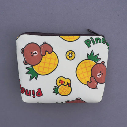 Snoopy Print Mini Coin Purse – Cute Wallet & Card Holder for Women, Girls & Kids, Small Cosmetic & ID Bag