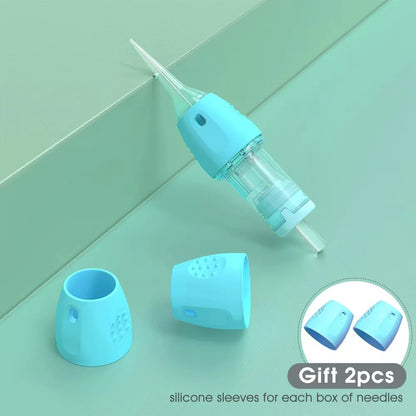 20pcs Gray Tattoo Cartridge Needles – Disposable Sterile Membrane System for Permanent Makeup Machines & Grips