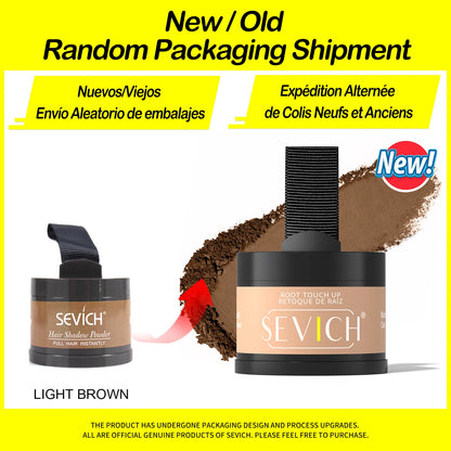 Sevich Hairline Powder 4g – Natural Hairline Shadow Concealer for Hair Loss, Unisex Makeup