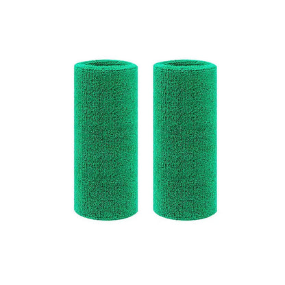 2PCS Sports Wristbands – Tennis & Fitness Sweat Bands for Basketball, Volleyball, Padel with Wrist Guard Cuffs