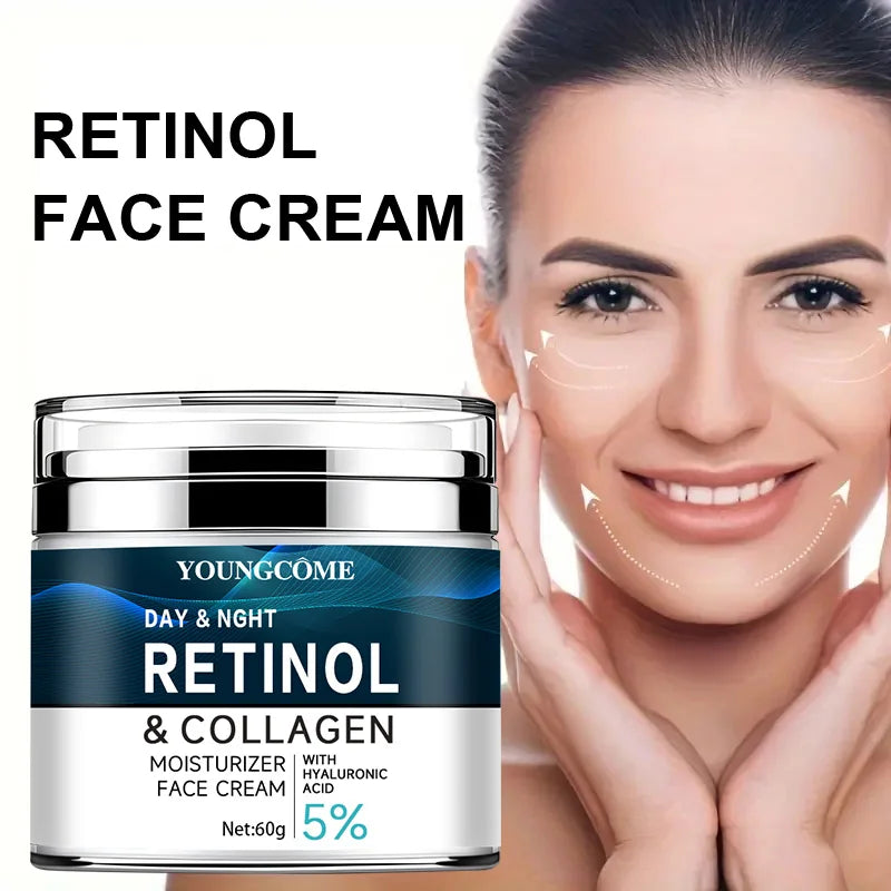 Vitamin C+E Retinol Collagen Cream – Moisturizing, Firming & Whitening Skin Repair Cream