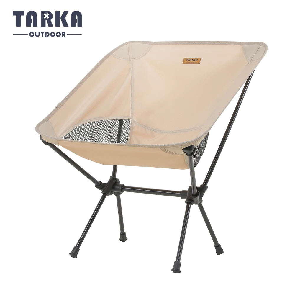 TARKA Foldable Camping Chair Set – Ultralight Moon Chairs for Backpacking, Beach, Picnic, Fishing & Garden Use