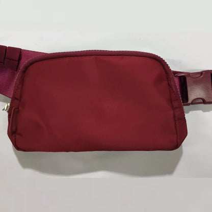 2025 Fashion Yoga Waist Bag – Metal Logo Sports & Mobile Bag for Unisex Fitness, Running & Women’s Gift