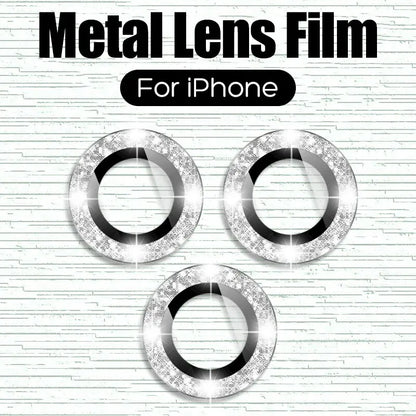 iPhone Camera Lens Protector 3-Pack: Compatible with iPhone 11-15 Pro Max Mini - Protective Glass for Camera Lens on iPhone 14 & 15