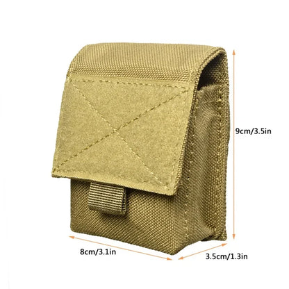 Tactical MOLLE EDC Pouch - Magazine and Cigarette Waist Pocket, Airsoft Ammo Bag, Hunting Accessories, Gadget Gear Pouch