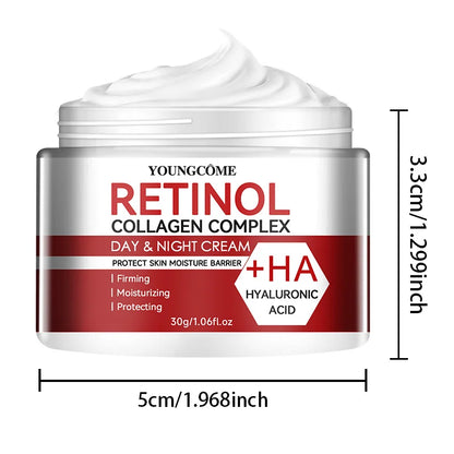 Retinol Collagen Facial Moisturizing Cream – Deep Nourishment for Dry, Rough & Aging Skin