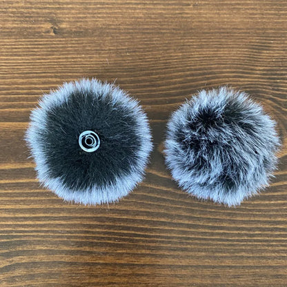 Universal Furry Dead Cat Windscreen – Lavalier Microphone Wind Muff for DJI Mic & Blue Mantis