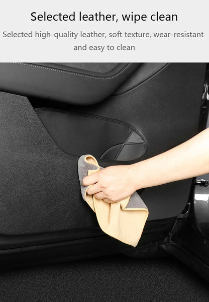 Tesla Model Y/3 2021-2023 Door Anti-Kick Protective Sticker – Soil-Proof & Anti-Scratch Side Door Mat Protector