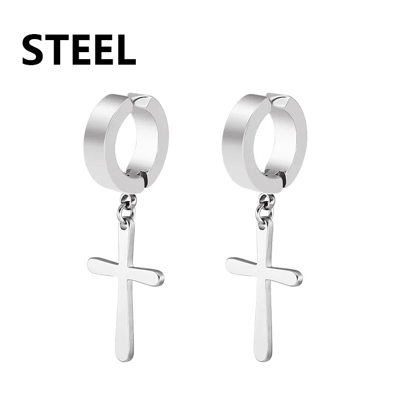 Fashion Magnetic Clip Ear Studs - Non-Piercing Fake Earrings for Men & Women, Jewelry Gift
