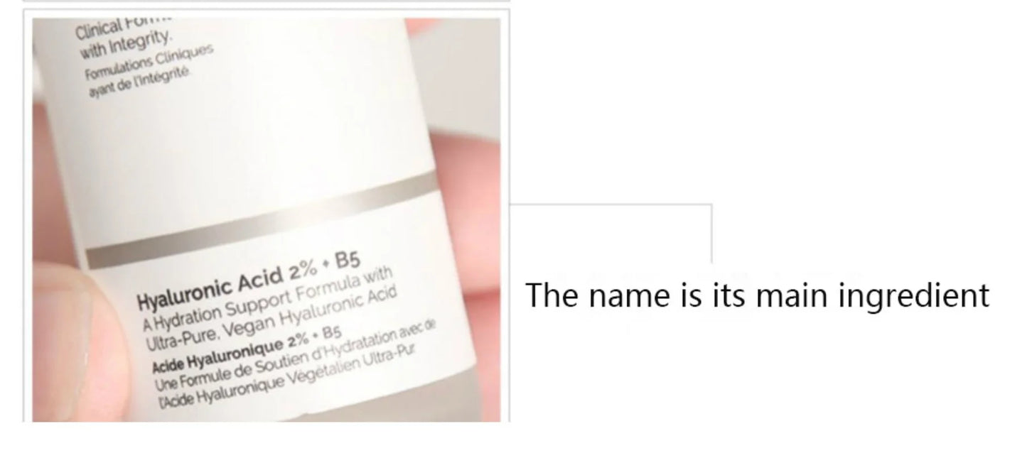 2% Hyaluronic Acid + B5 Serum – Hydrating & Nourishing Facial Essence for Smooth, Firm Skin