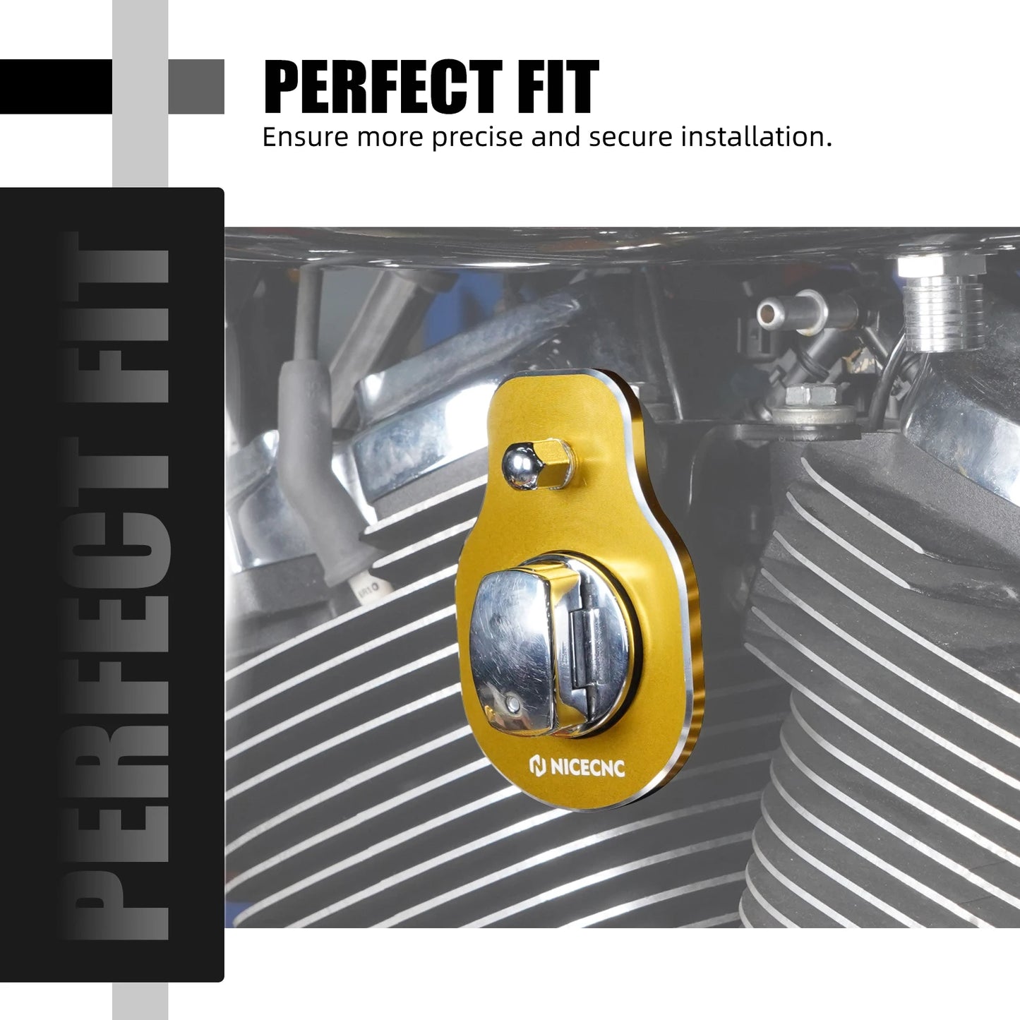 Harley Street Glide Ignition Key Switch Bracket – Compatible with 2006-2023 Road King, FLHR/XS, Electra Glide Ultra, Tri Glide