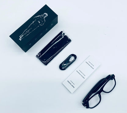 Smart Bluetooth Sunglasses for Men — Touch Control, Music & Calls, Remote Camera, Stereo Mic, AI Voice Assistant for Android & iOS