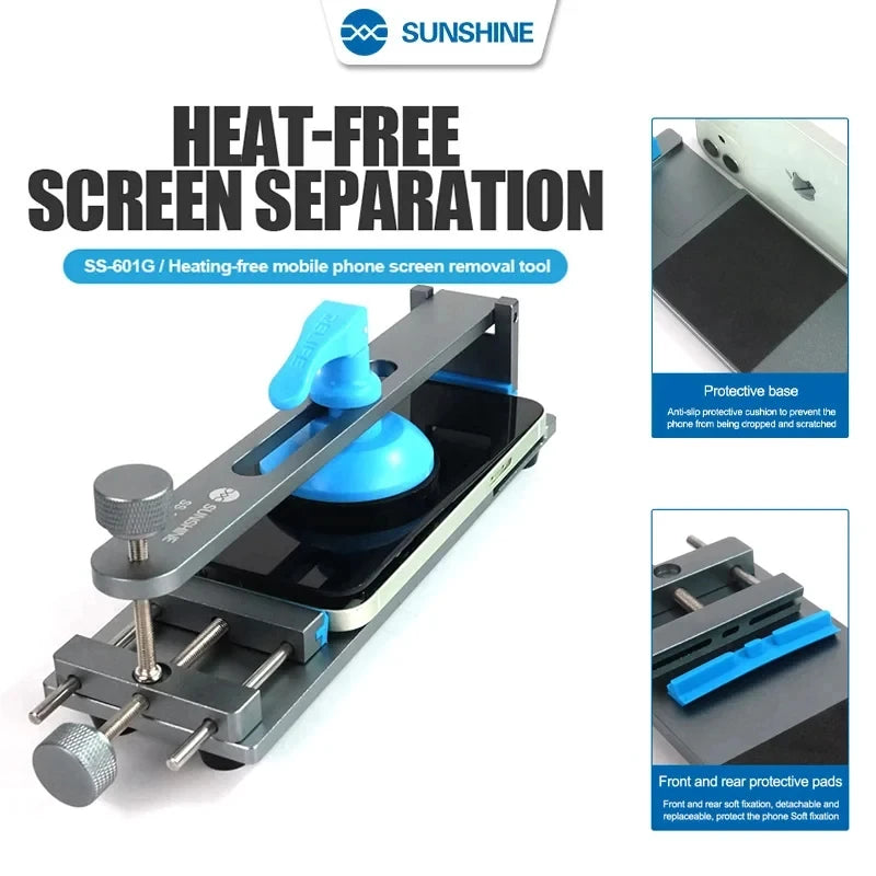 SUNSHINE SS-601G LCD Screen Separator – Mobile Phone Screen Heating & Quick Removal Clamping Fixture Repair Tool
