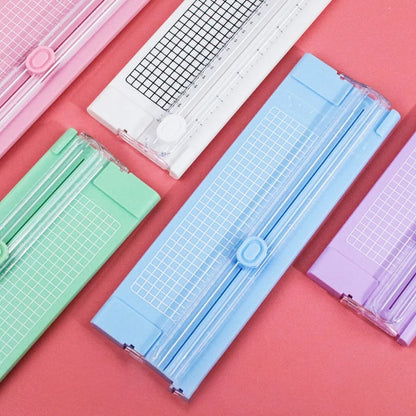 A4 Mini Paper Trimmer – Precision Cutter for Crafts, Photos and Scrapbooks | Laminated Paper Cutting Machine for Home Projects