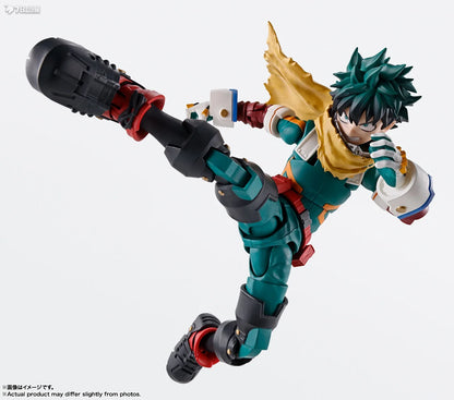 Bandai S.H.Figuarts My Hero Academia Deku Figure — Anime Action Toy for Kids Gift