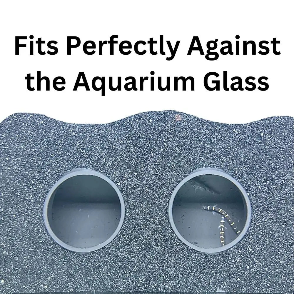 Multifunctional Aquarium Tunnel Cave – Under Gravel Two-Hole Fish Tank Decoration with Curved Design