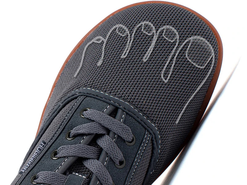 HOBIBEAR Wide-Toe-Box Barefoot Shoes for Men - Minimalist, Breathable, Comfortable Trail Walking Shoes