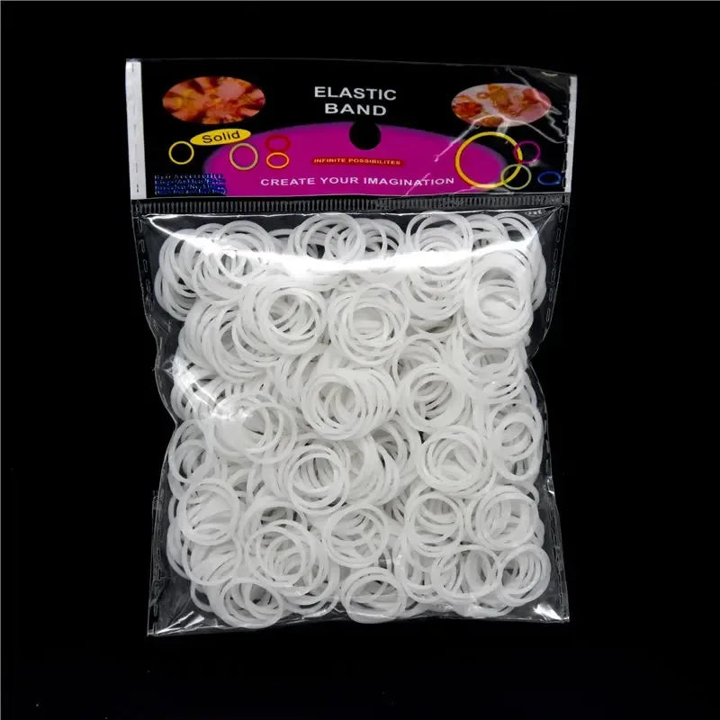 Loom Rubber Bands Refill Kit – DIY Bracelet Making Craft Set for Kids, Creative Weaving Toy Gift