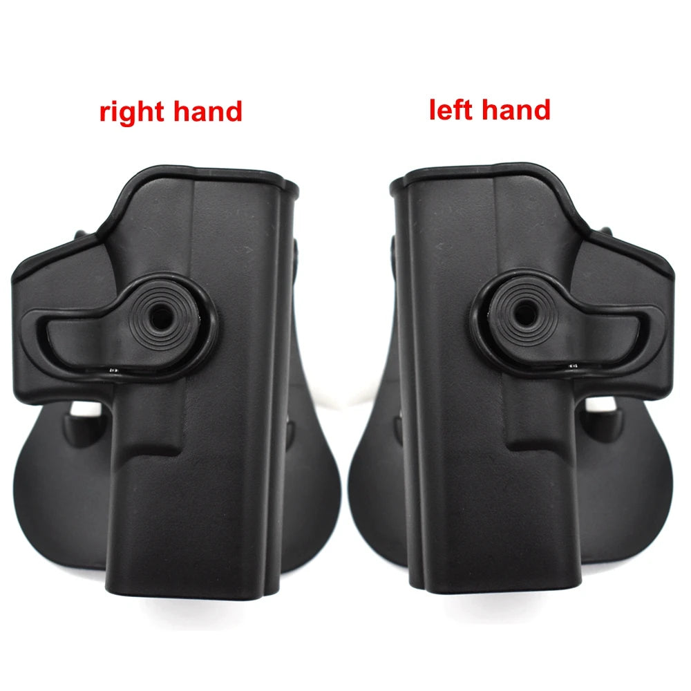 Left Hand Gun Holster – IMI Glock Pistol Case for Gen 1-4 Glock 17, Waist Holster with 9mm Mag Pouch, Hunting Accessories