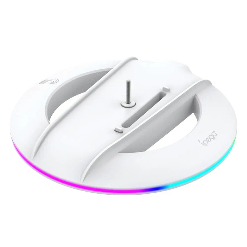 RGB Vertical Stand with LED Base – Stable Gaming Console Stand for PS5 Slim Disc and Digital Version