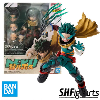 Bandai S.H.Figuarts My Hero Academia Deku Figure — Anime Action Toy for Kids Gift