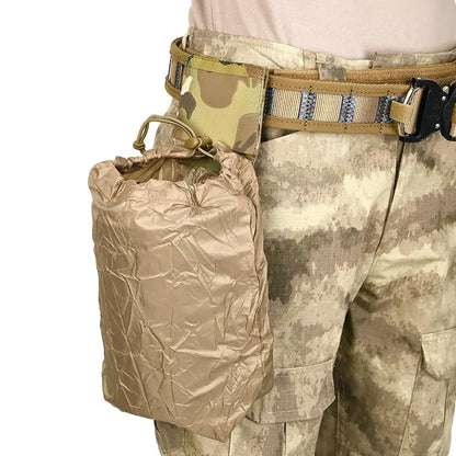 Tactical Dump Pouch – Foldable MOLLE Cummerbund Magazine Pouch, Mil-Grade Elastic Ultra-Light Roll-Up Drop Soft MAG Pouches