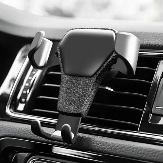 Gravity Car Phone Holder – Air Vent Clip Mount for iPhone & Smartphones