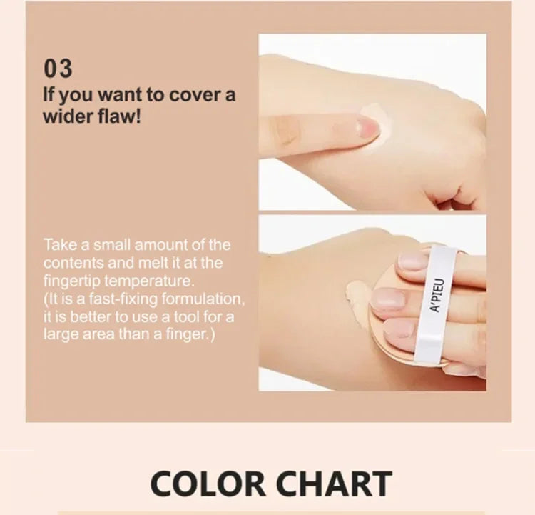 Waterproof Liquid Concealer Foundation – Full Coverage Cream for Acne, Scars, Dark Circles & Face Makeup Base