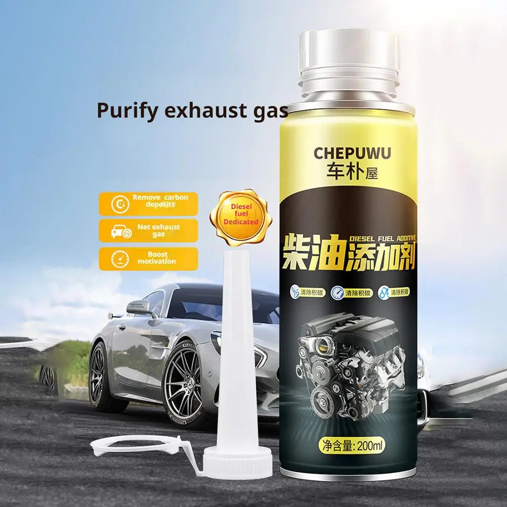Diesel Car Exhaust Cleaner – Power Enhancement & Carbon Removal Diesel Additive