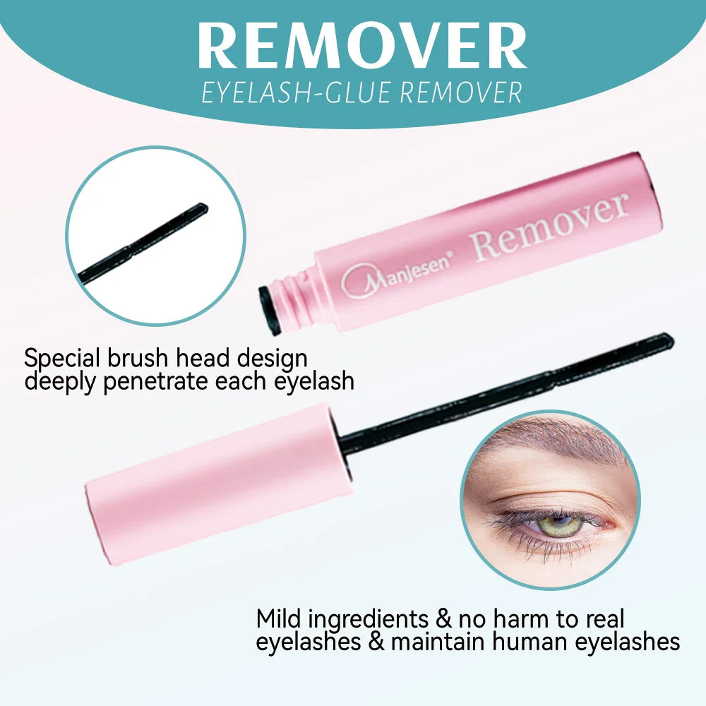 DIY Lash Extension Kit – Bond & Seal, Remover, Tweezers, Individual Lashes, Clusters & Makeup Tools