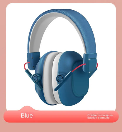 Kids Noise-Cancelling Earmuffs – Soundproof Headphones for Aircraft, Learning & Drums